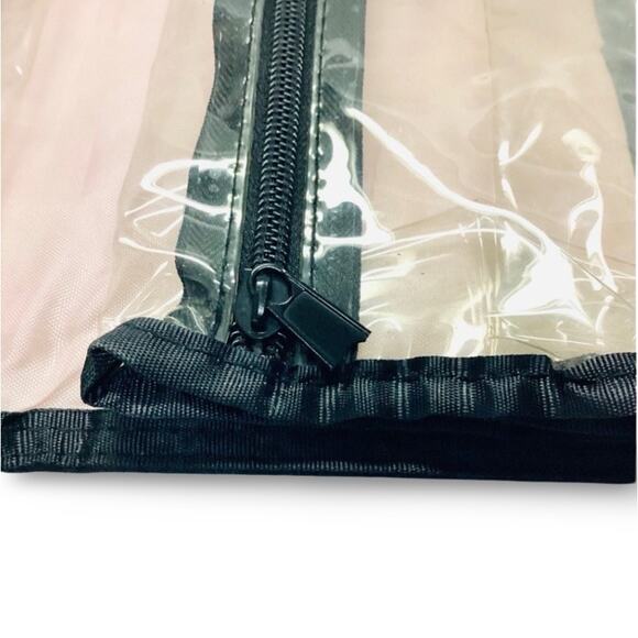 Travel Roll Up Cosmetics Bag with Removable Clear Pouches Hanger - Picture 4 of 6